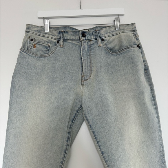 Todd Snyder Slim Fit Light Denim Jeans - Picture 3 of 8